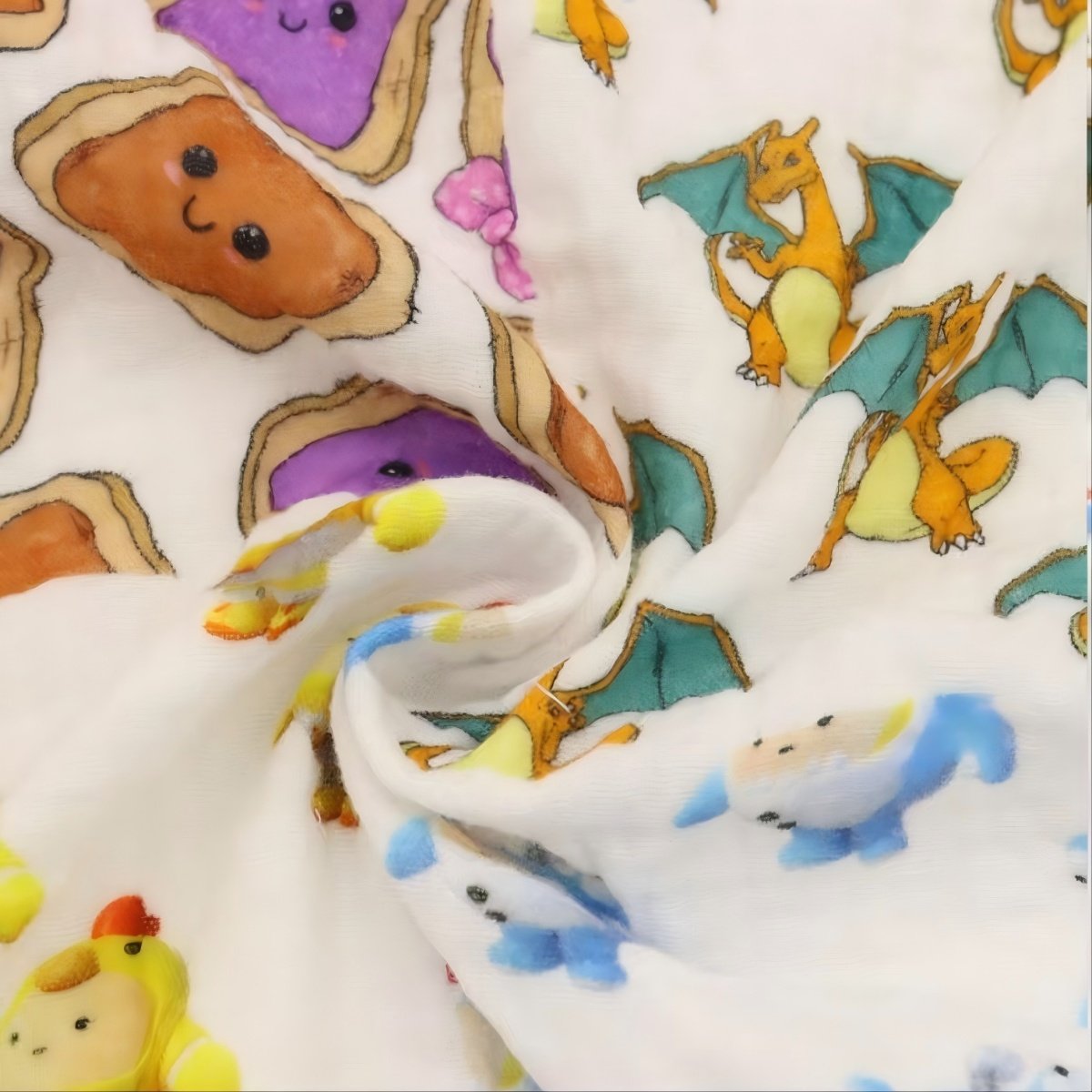 All-cotton double-layer gauze digital printing