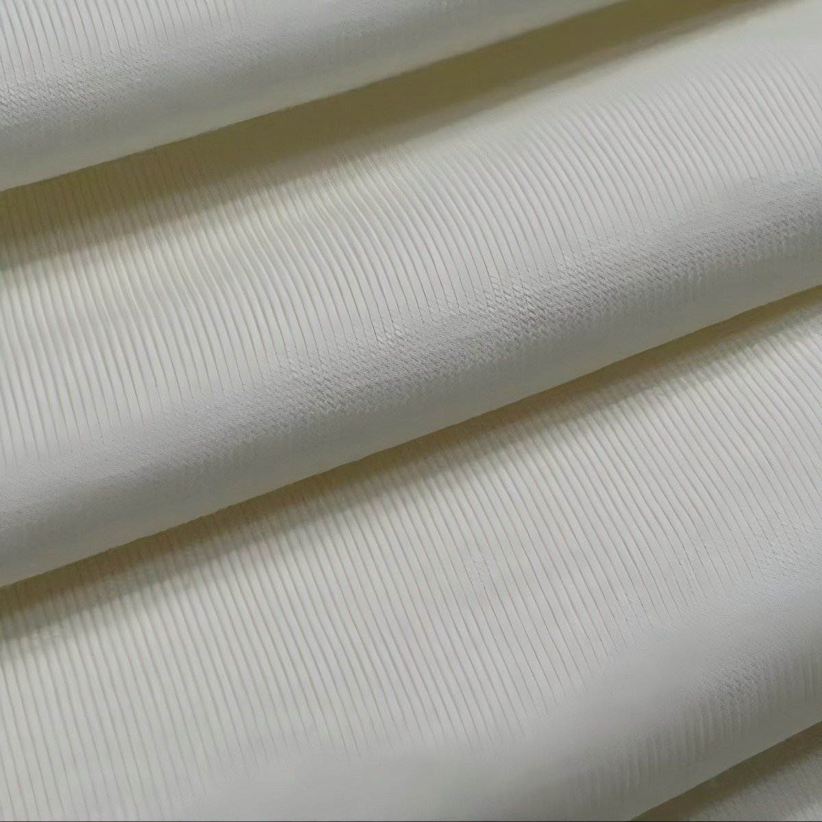 Ice-like polyester-cotton knitted fabric