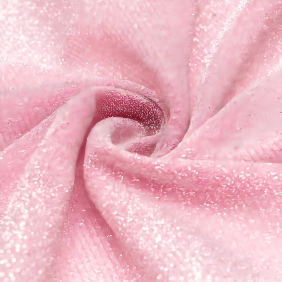 Knitted polyester nylon thick thread fabric