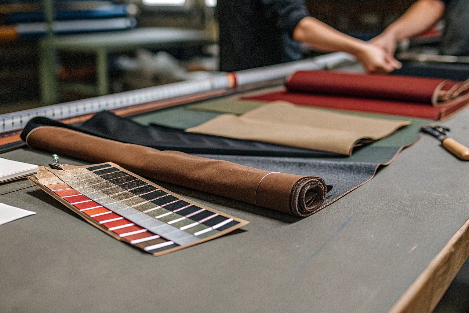 FumaoFabric fabric quality control production view 1