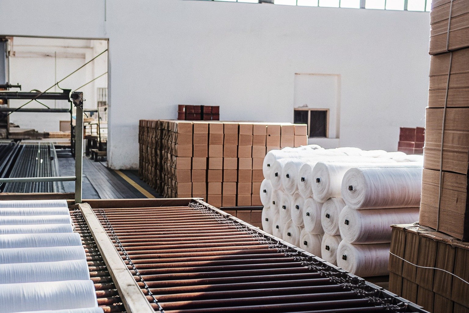 FumaoFabric private label fabric factory production view 4