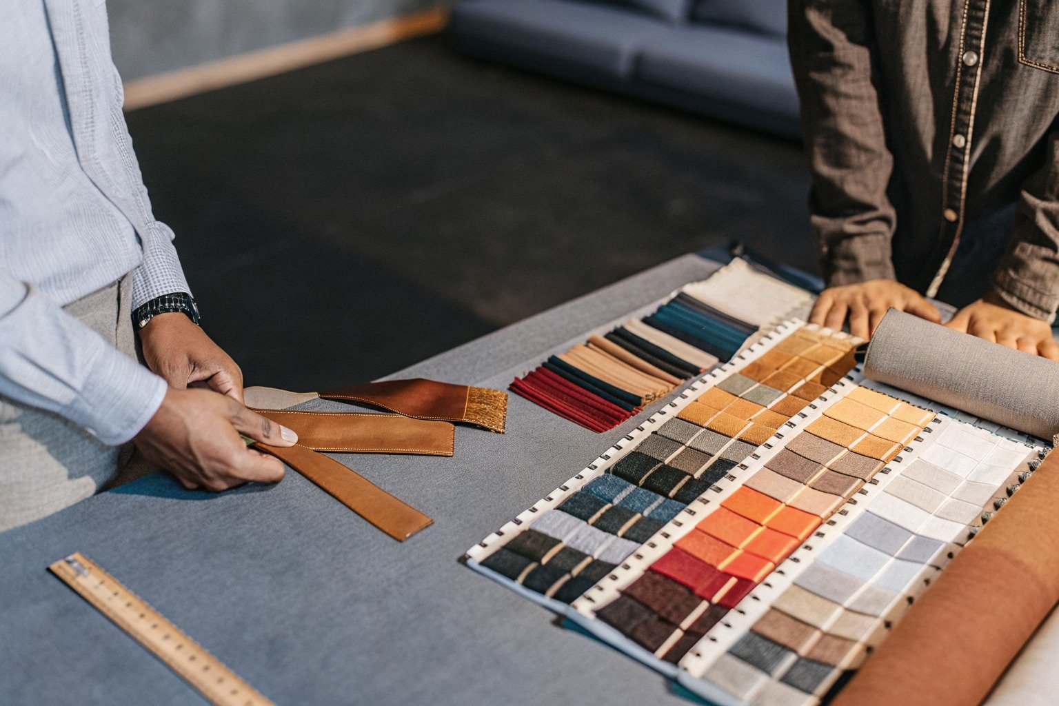 FumaoFabric verify Chinese fabric factory production view 1