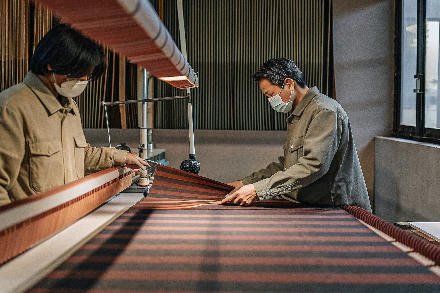 FumaoFabric verify Chinese fabric factory production view 2