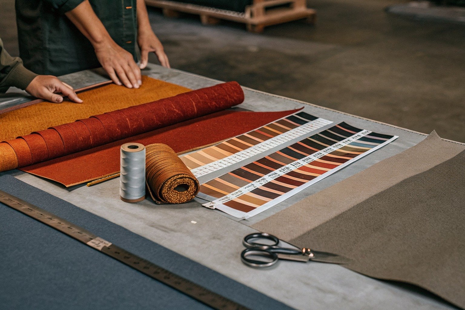 FumaoFabric fabric delivery delays production view 1