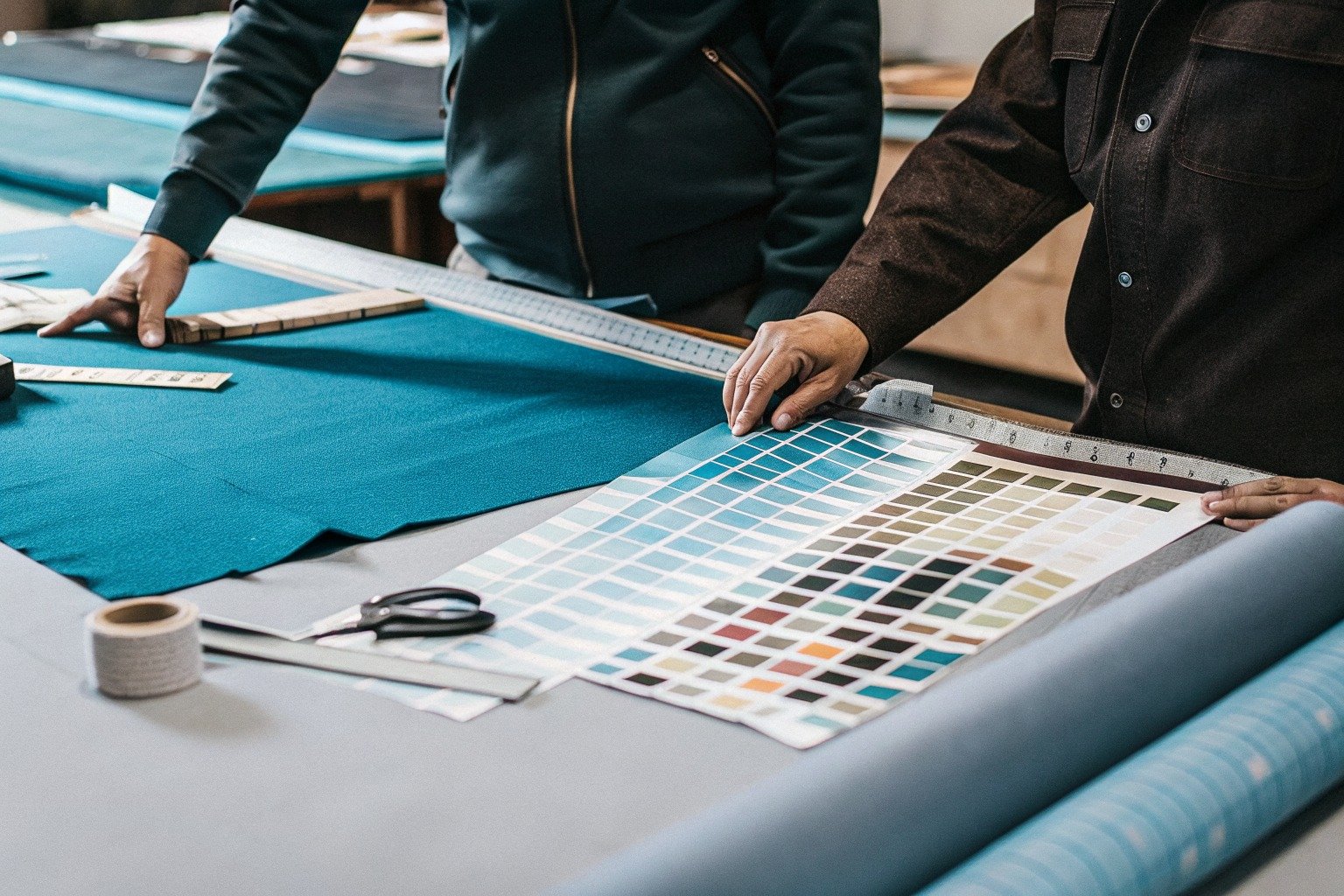 FumaoFabric cotton fabric production view 1