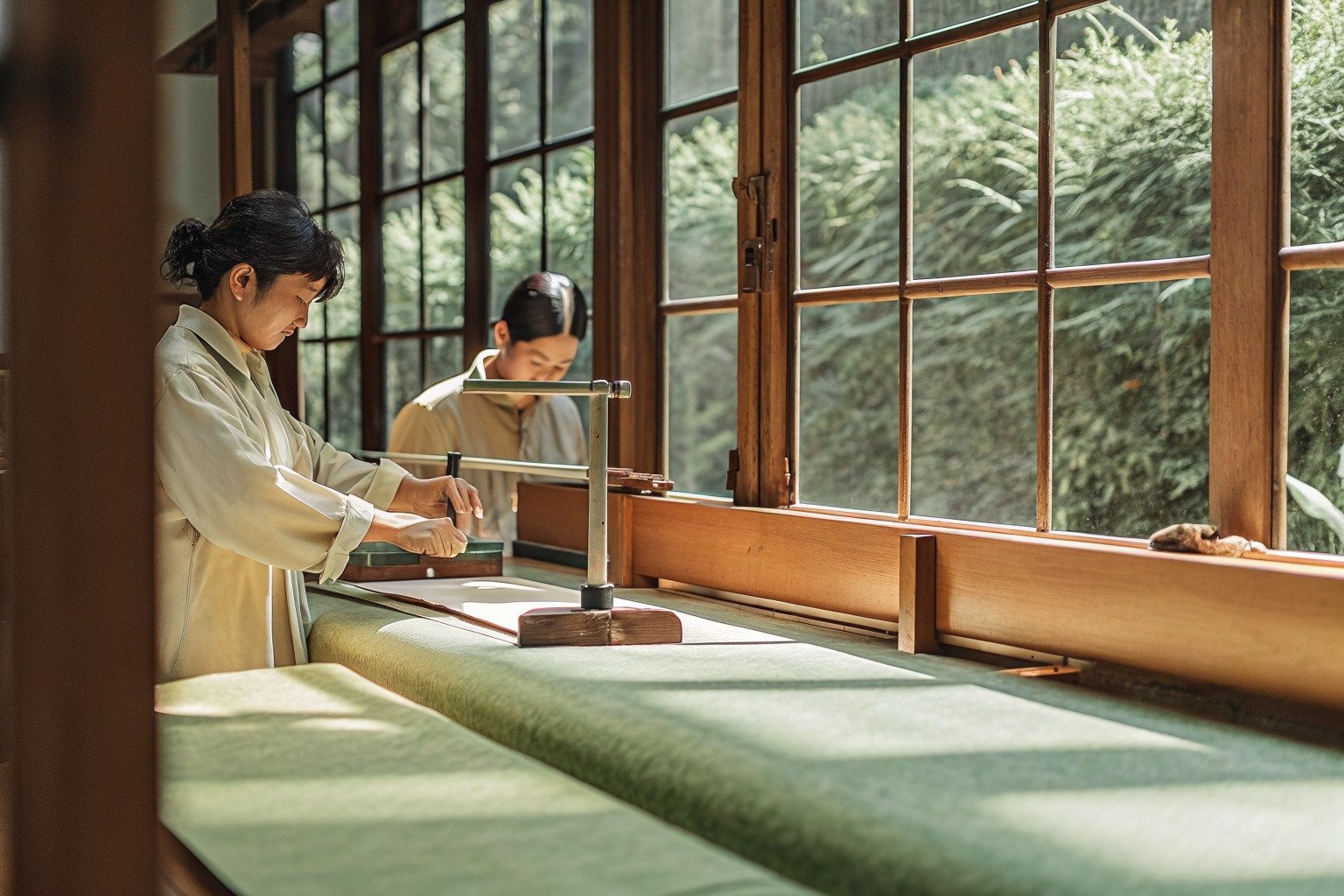 FumaoFabric cotton fabric production view 2