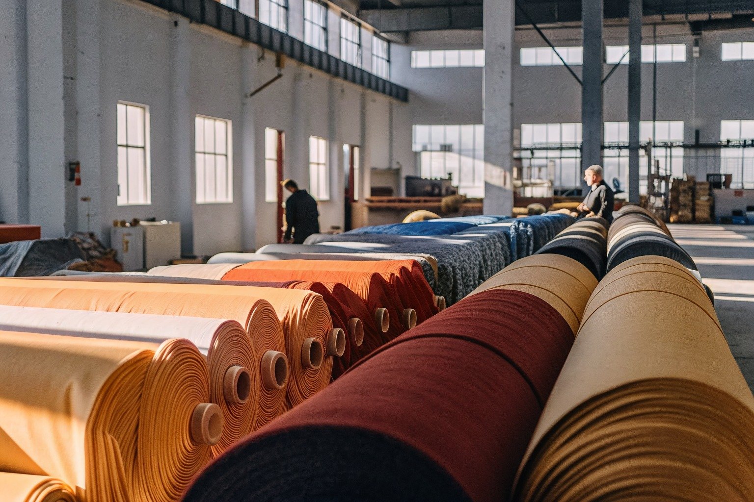 FumaoFabric cotton fabric production view 3