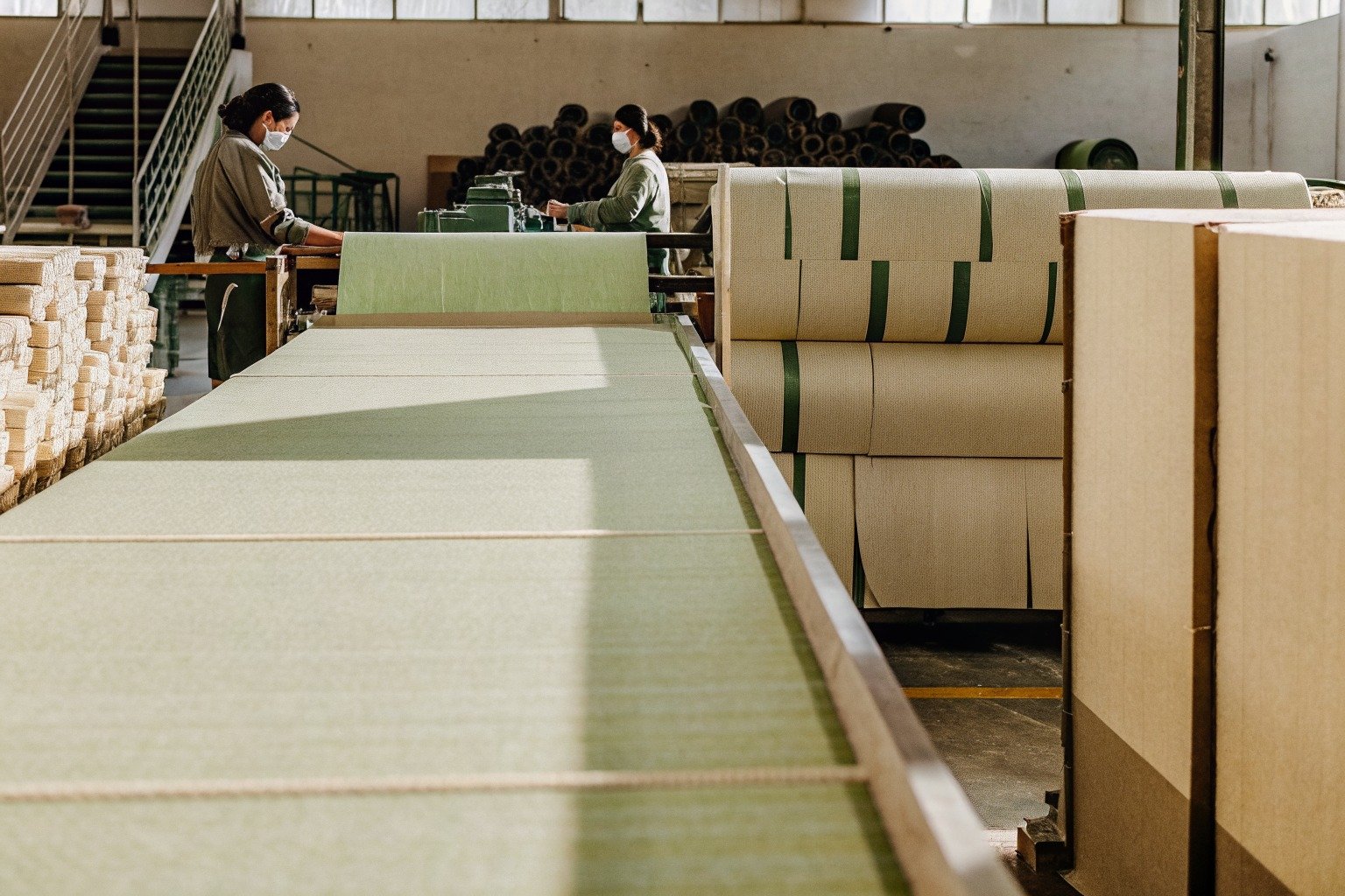 FumaoFabric cotton fabric production view 4