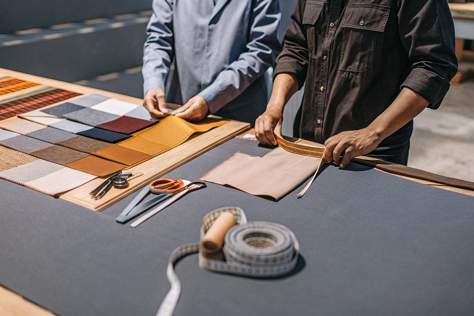 FumaoFabric cotton fabric production view 1
