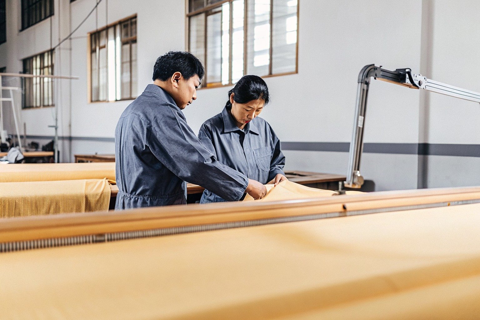 FumaoFabric cotton fabric production view 2