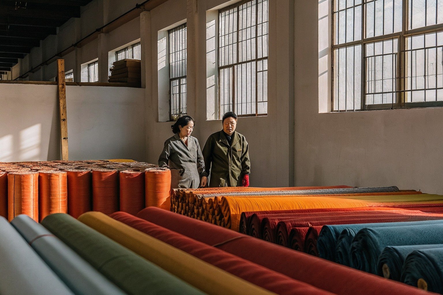 FumaoFabric cotton fabric production view 3