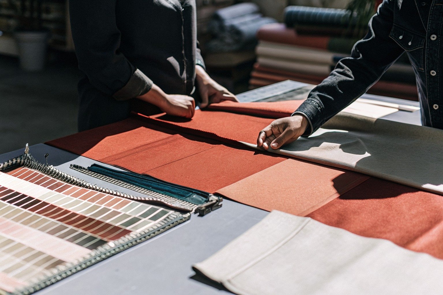 FumaoFabric cotton fabric production view 1