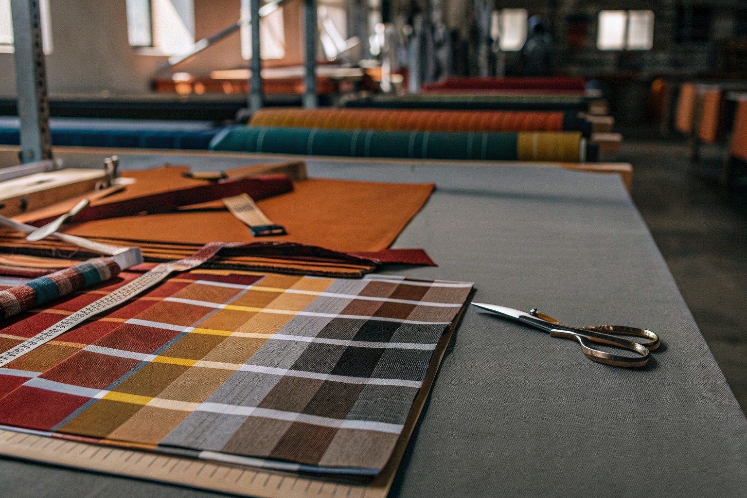 FumaoFabric cotton fabric production view 1