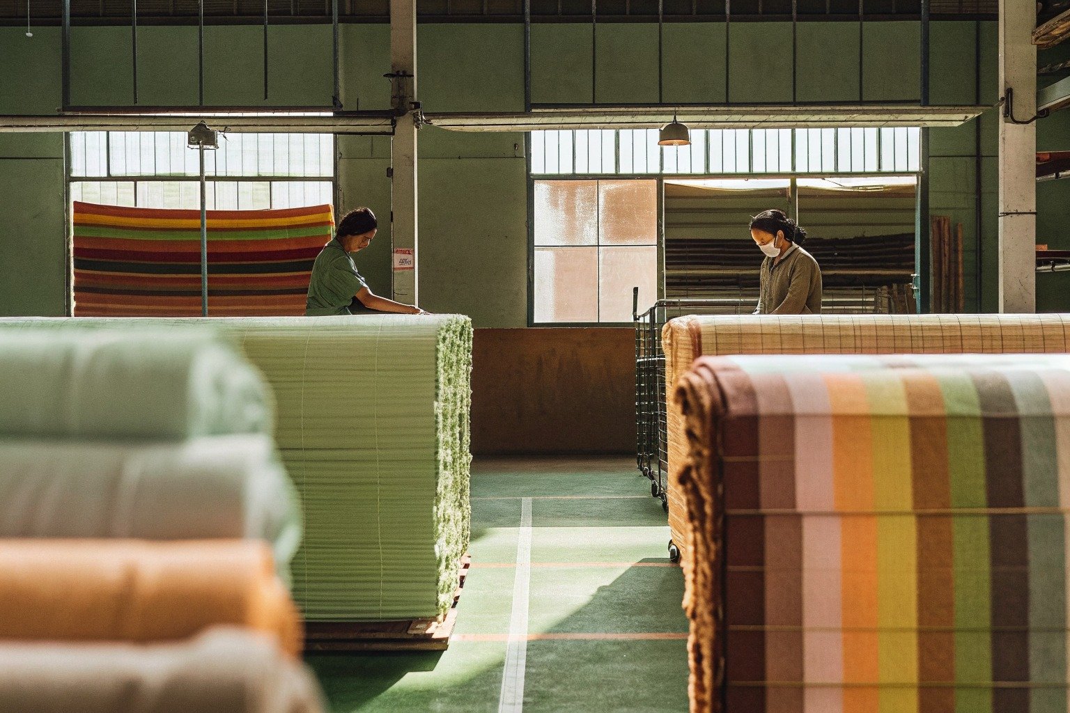 FumaoFabric cotton fabric production view 4