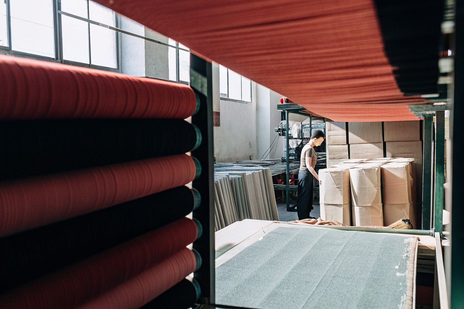 FumaoFabric cotton fabric production view 4