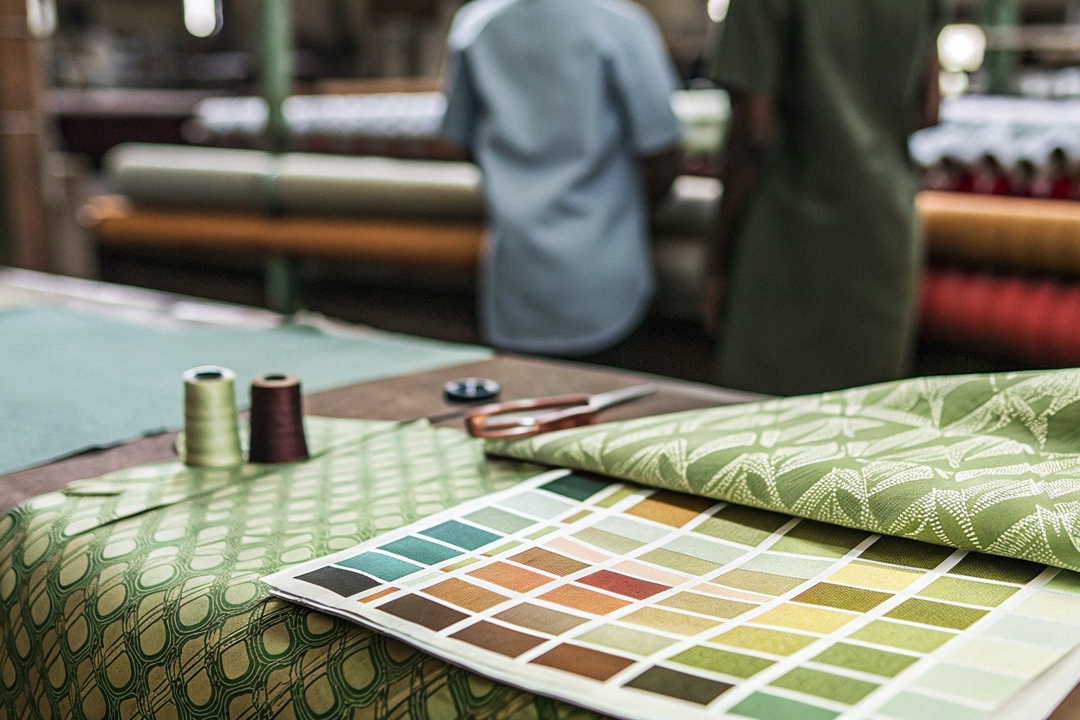 FumaoFabric cotton fabric production view 1