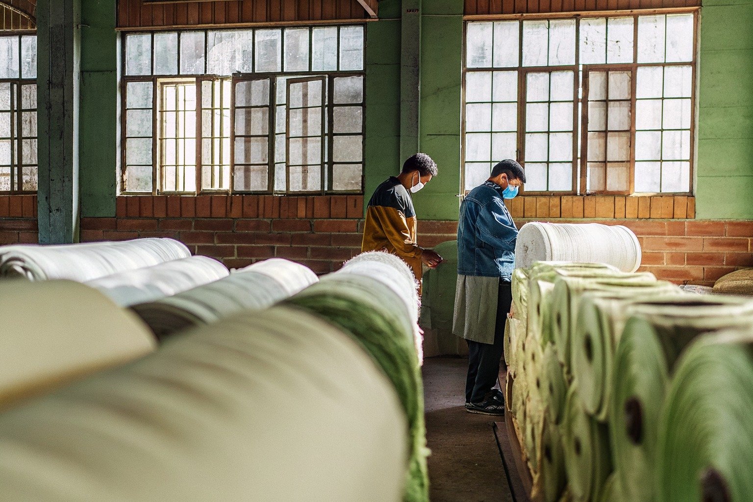 FumaoFabric cotton fabric production view 3