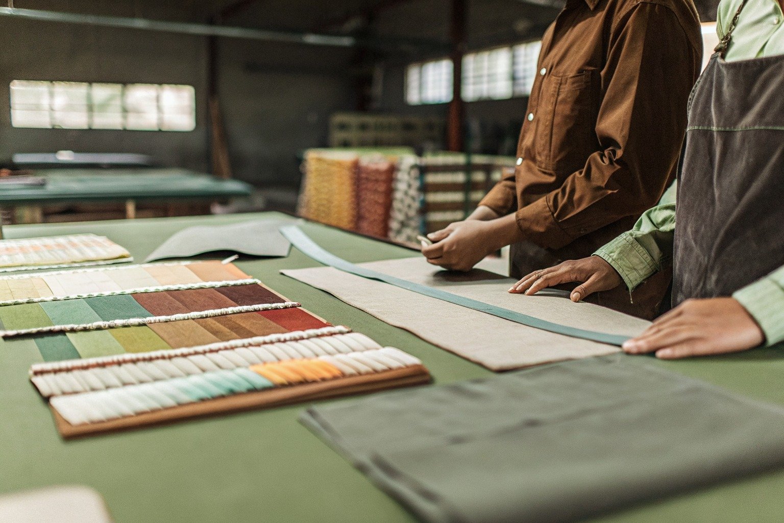 FumaoFabric cotton fabric production view 1