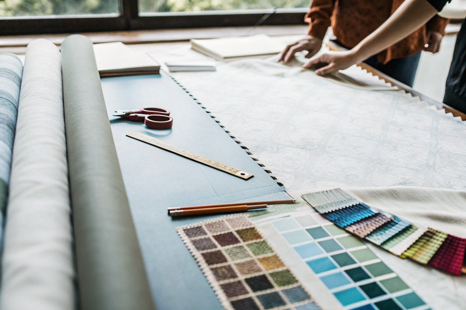FumaoFabric cotton fabric production view 1