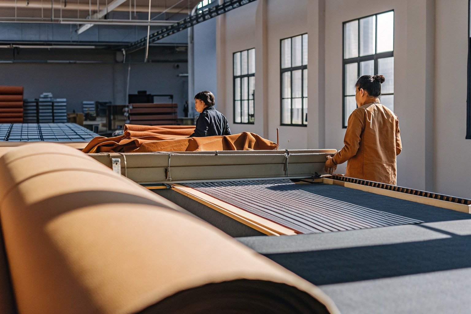 FumaoFabric cotton fabric production view 4