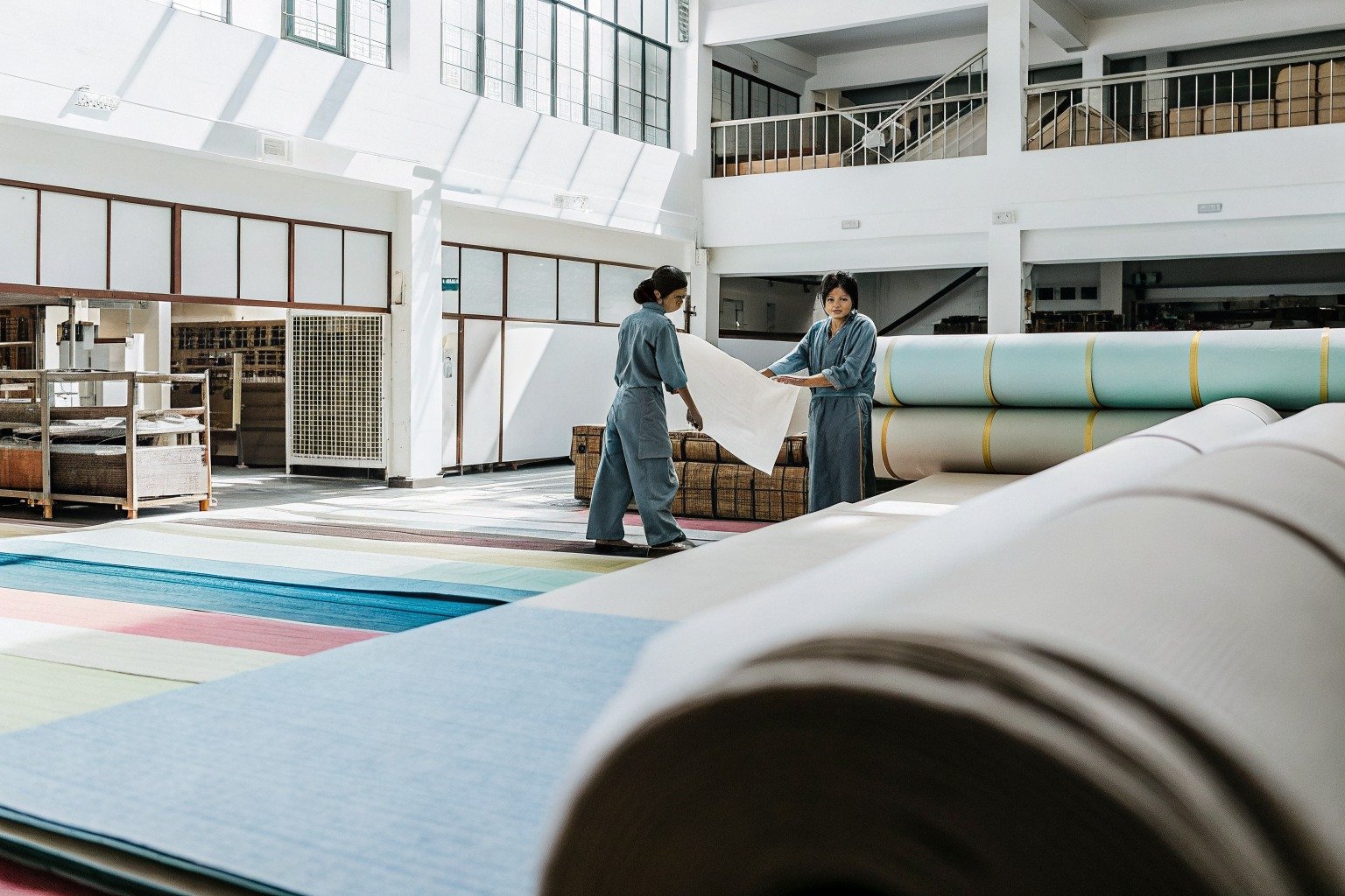 FumaoFabric cotton fabric production view 4