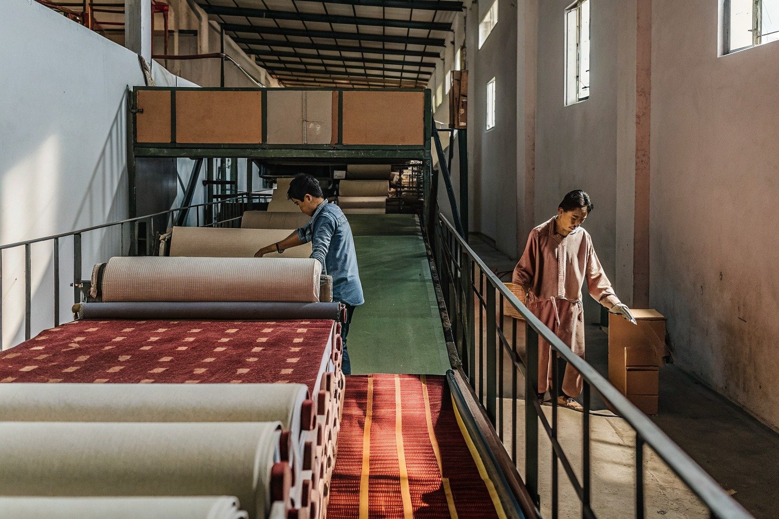 FumaoFabric cotton fabric production view 4
