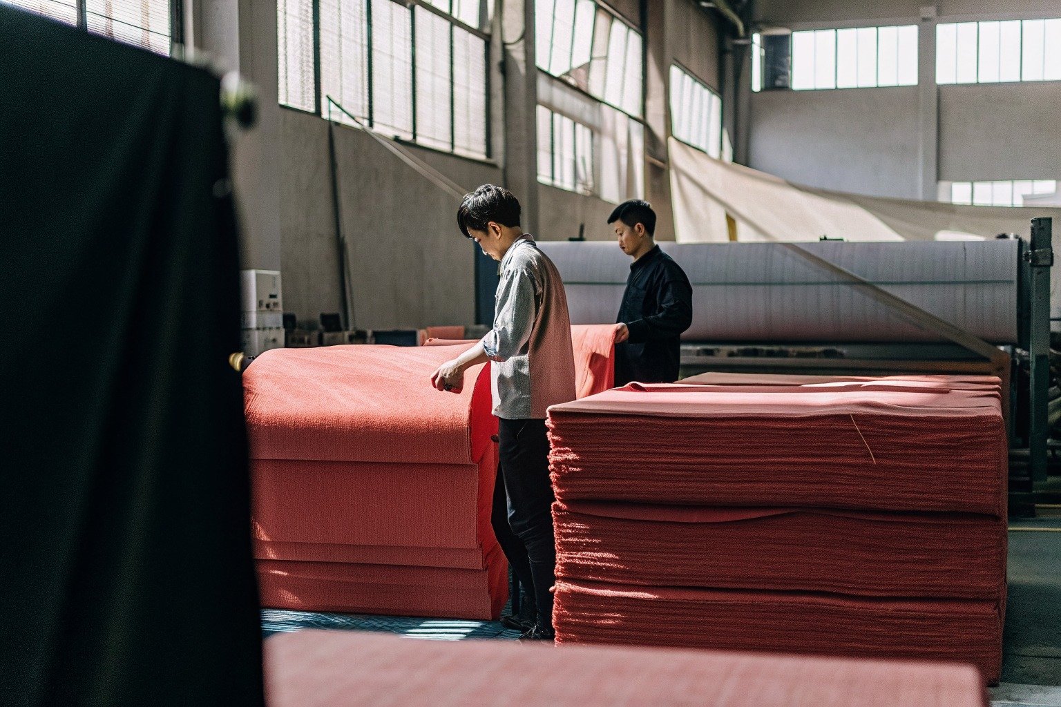 FumaoFabric cotton fabric production view 4
