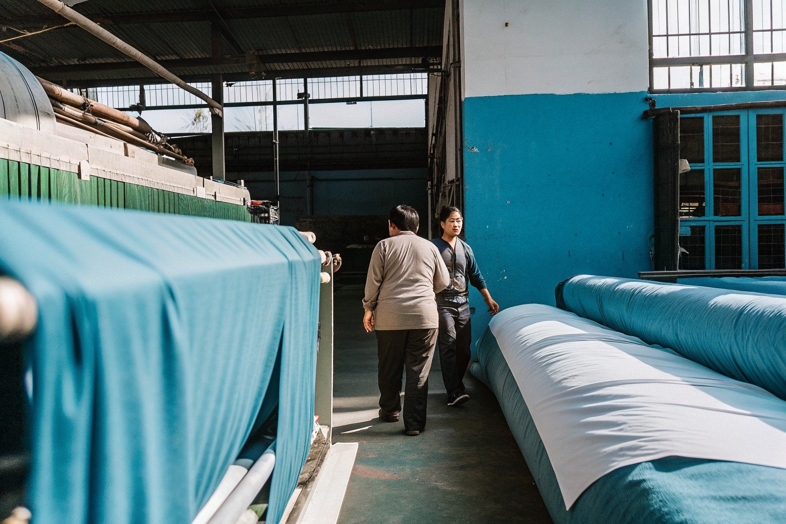 FumaoFabric cotton fabric production view 3