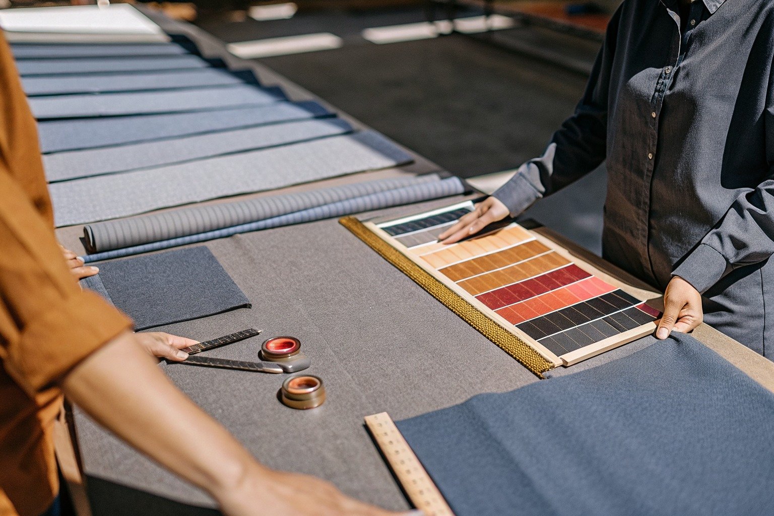 FumaoFabric cotton fabric production view 1