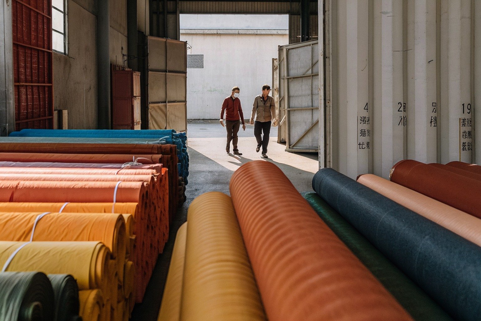 FumaoFabric cotton fabric production view 3