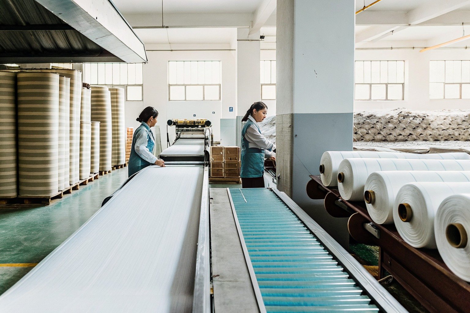 FumaoFabric cotton fabric production view 4