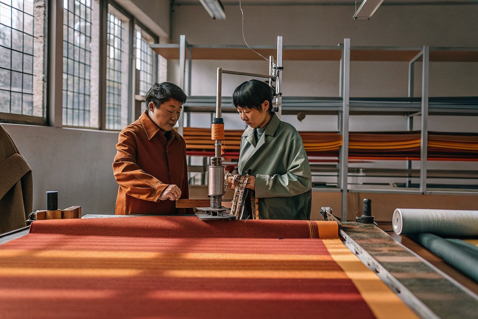 FumaoFabric cotton fabric production view 2