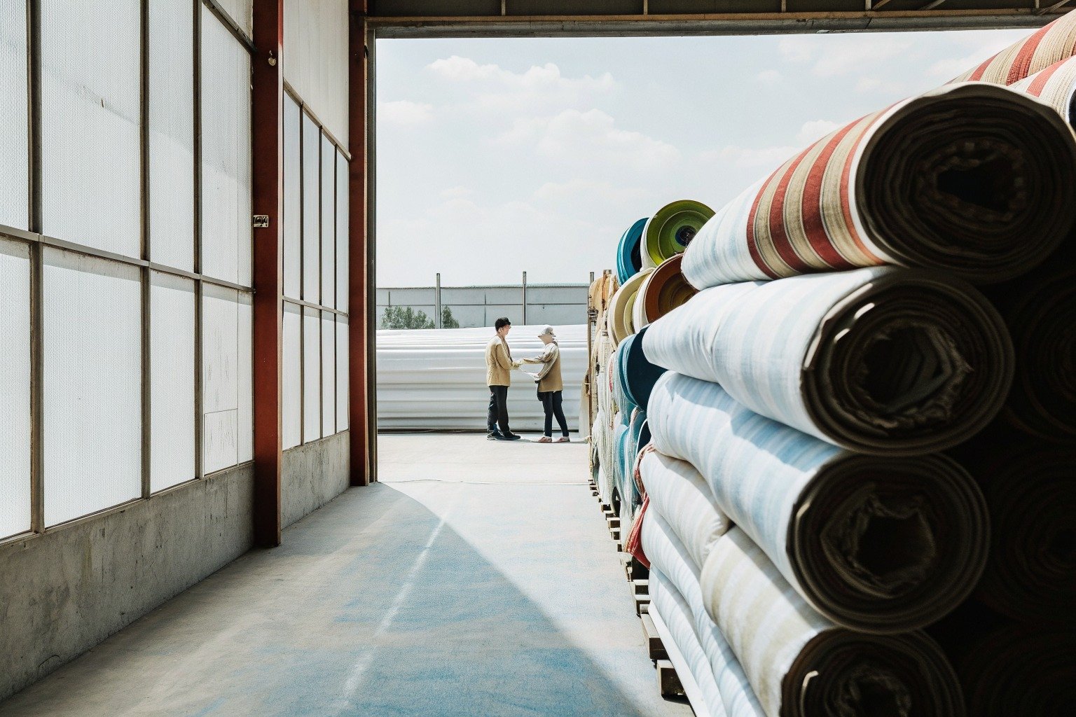 FumaoFabric cotton fabric production view 3