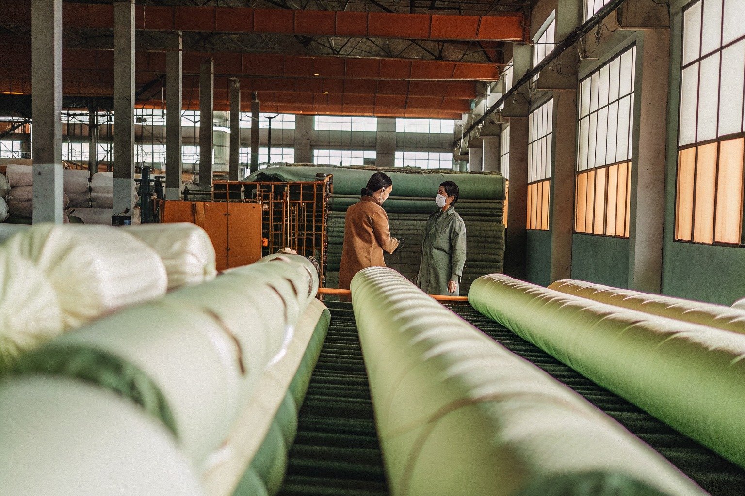 FumaoFabric cotton fabric production view 3