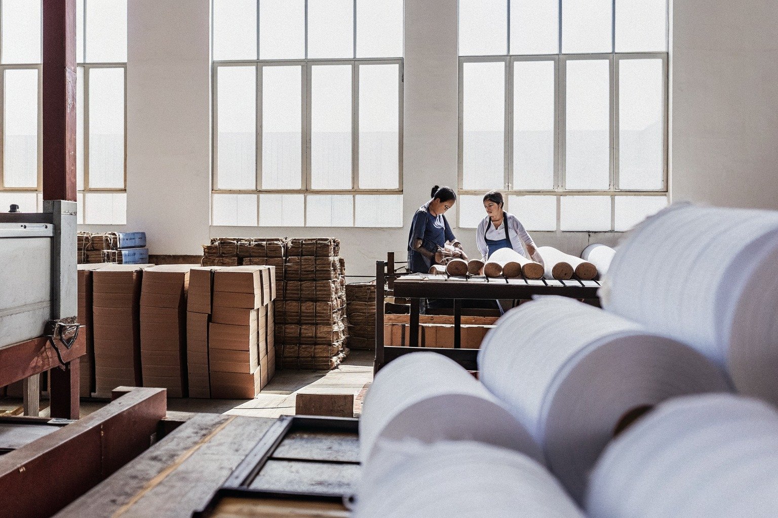 FumaoFabric cotton fabric production view 4