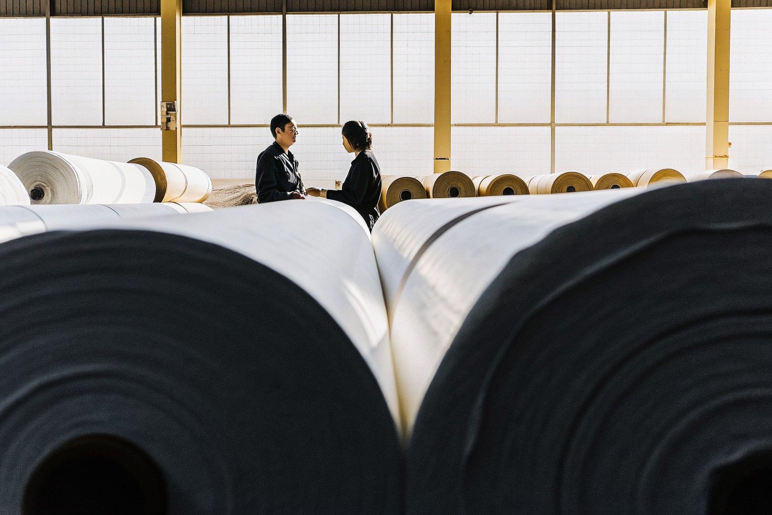 FumaoFabric cotton fabric production view 3