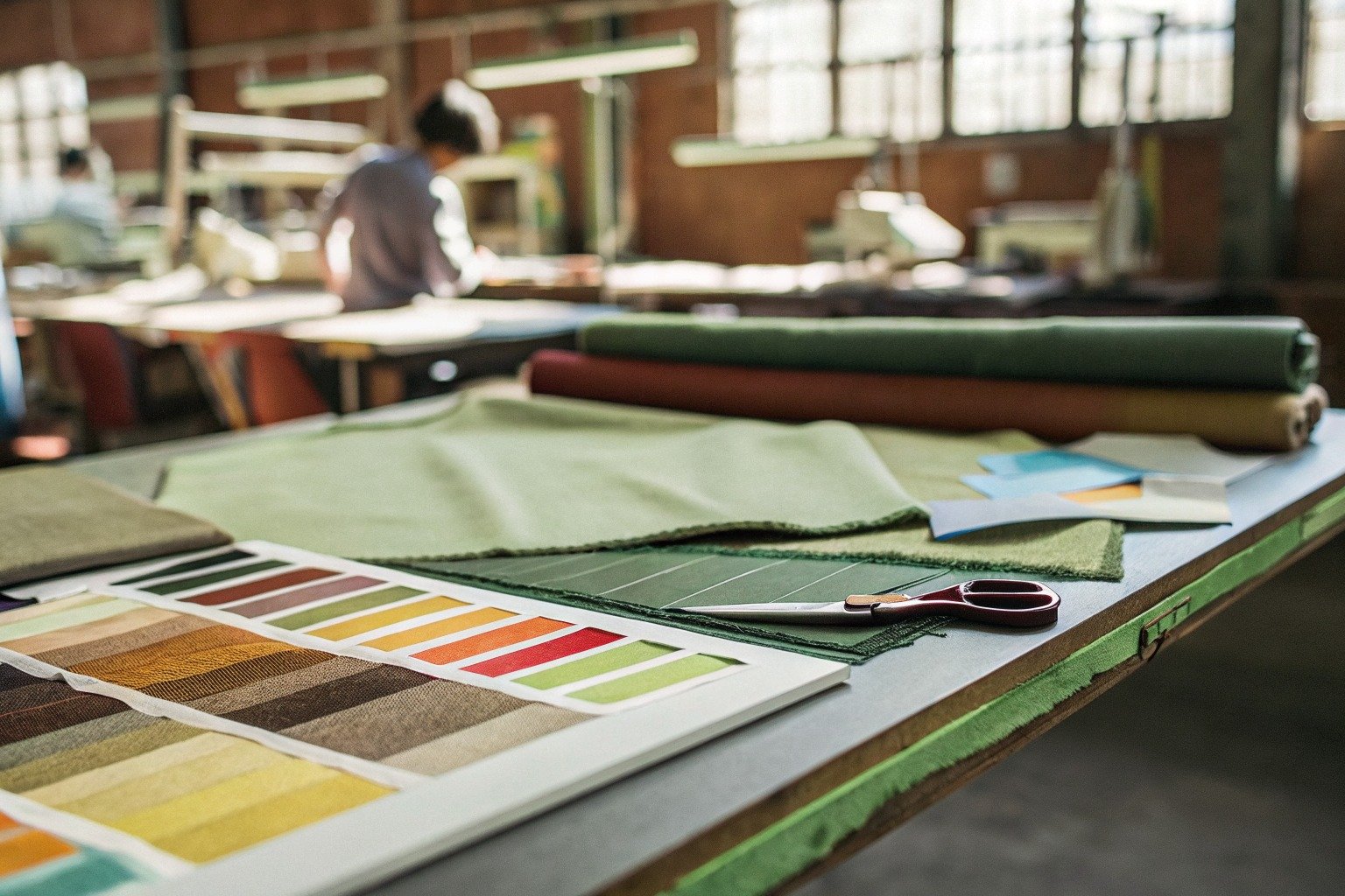 FumaoFabric cotton fabric production view 1