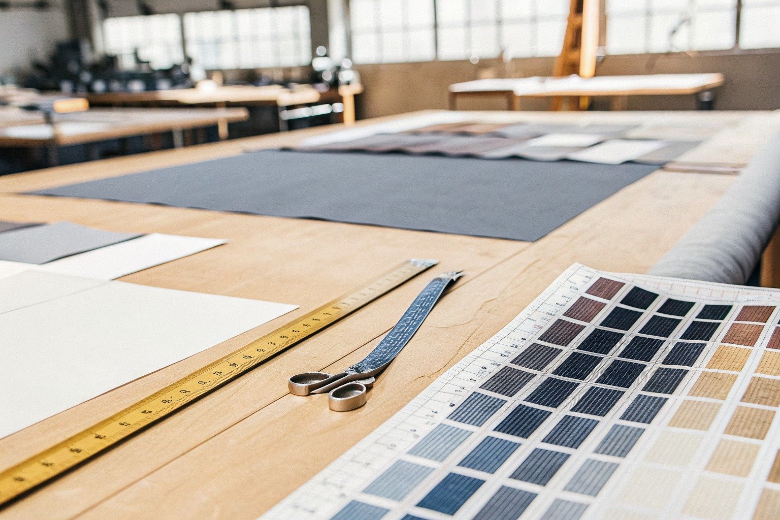 FumaoFabric polyester fabric production view 1