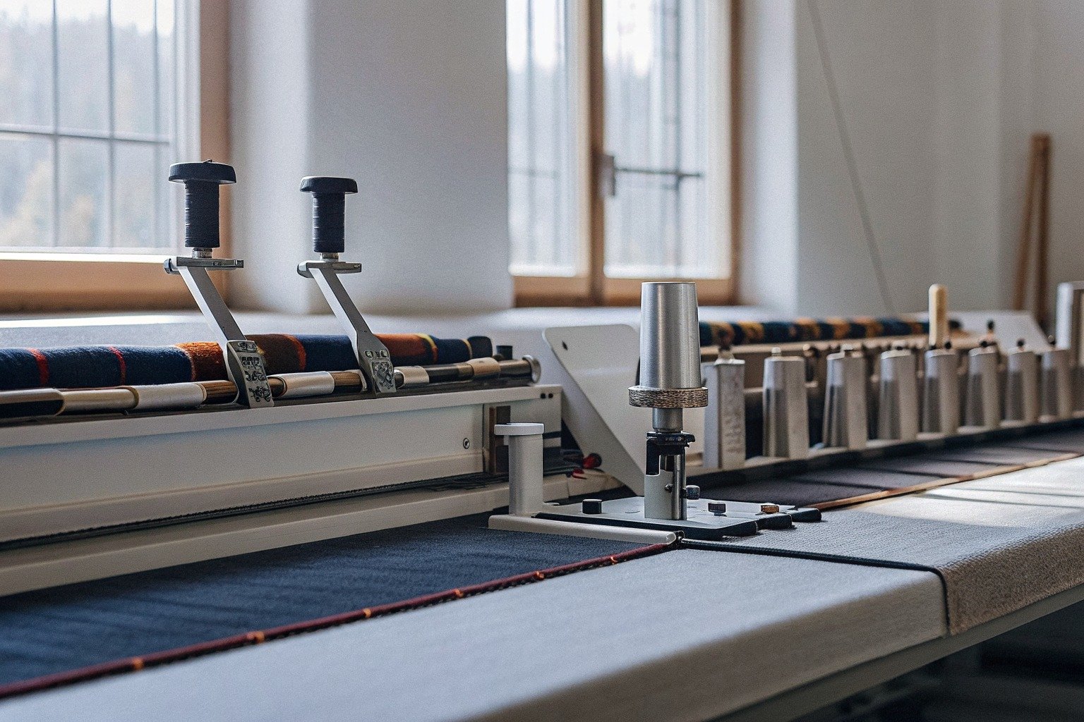 FumaoFabric polyester fabric production view 2