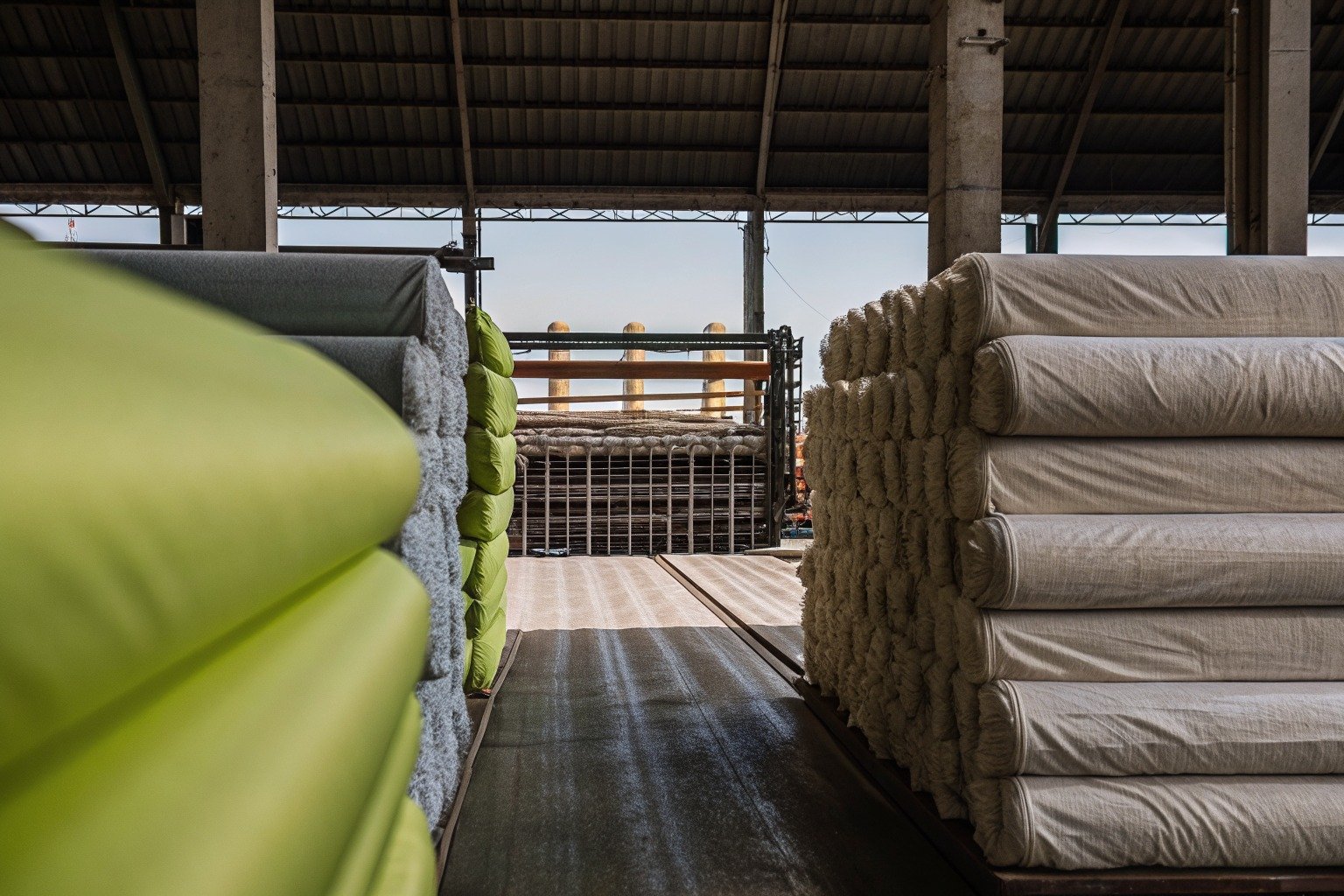 FumaoFabric polyester fabric production view 3