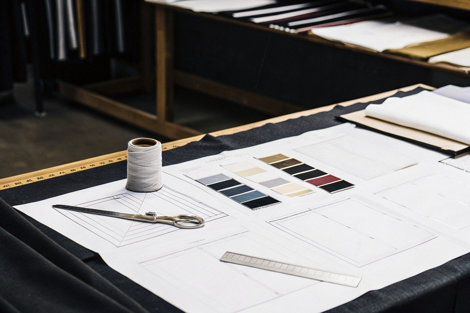 FumaoFabric polyester fabric production view 1