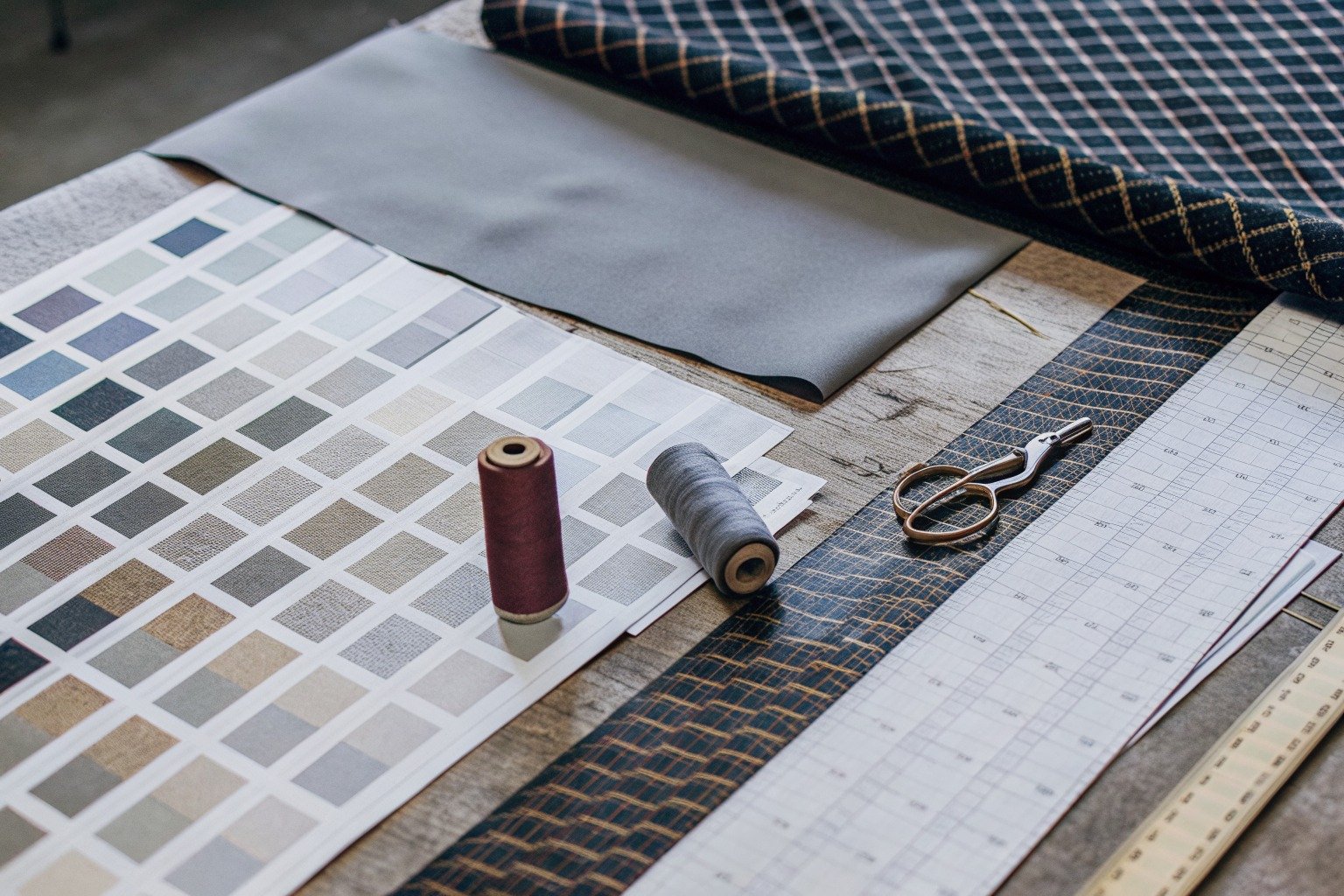 FumaoFabric polyester fabric production view 1