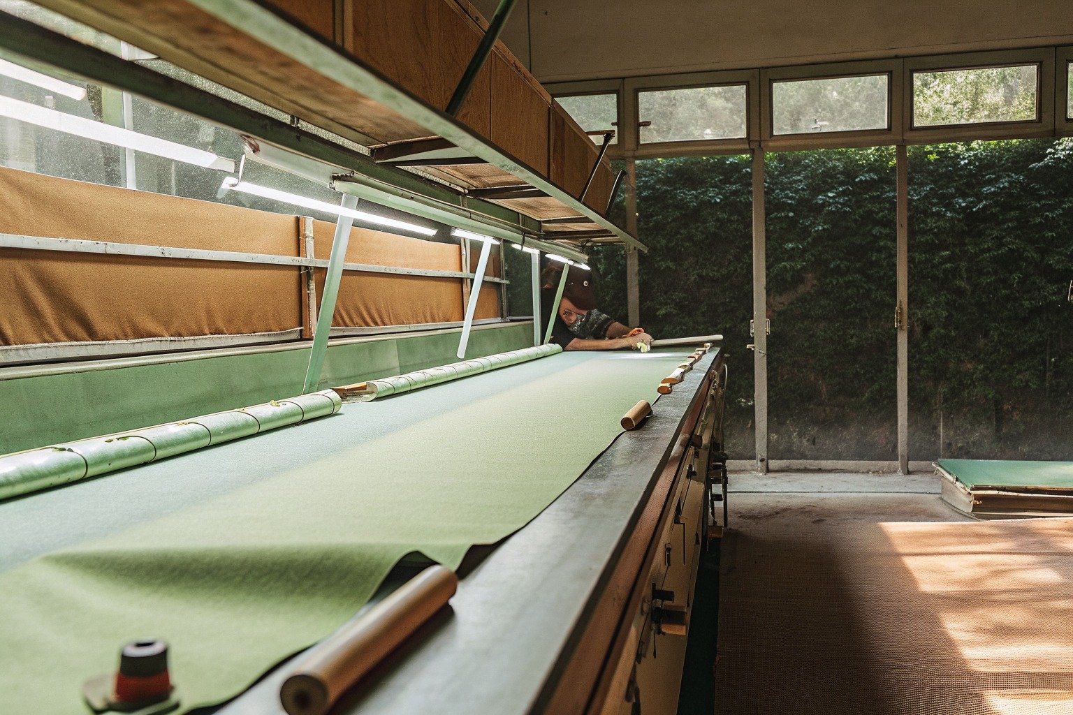 FumaoFabric polyester fabric production view 2