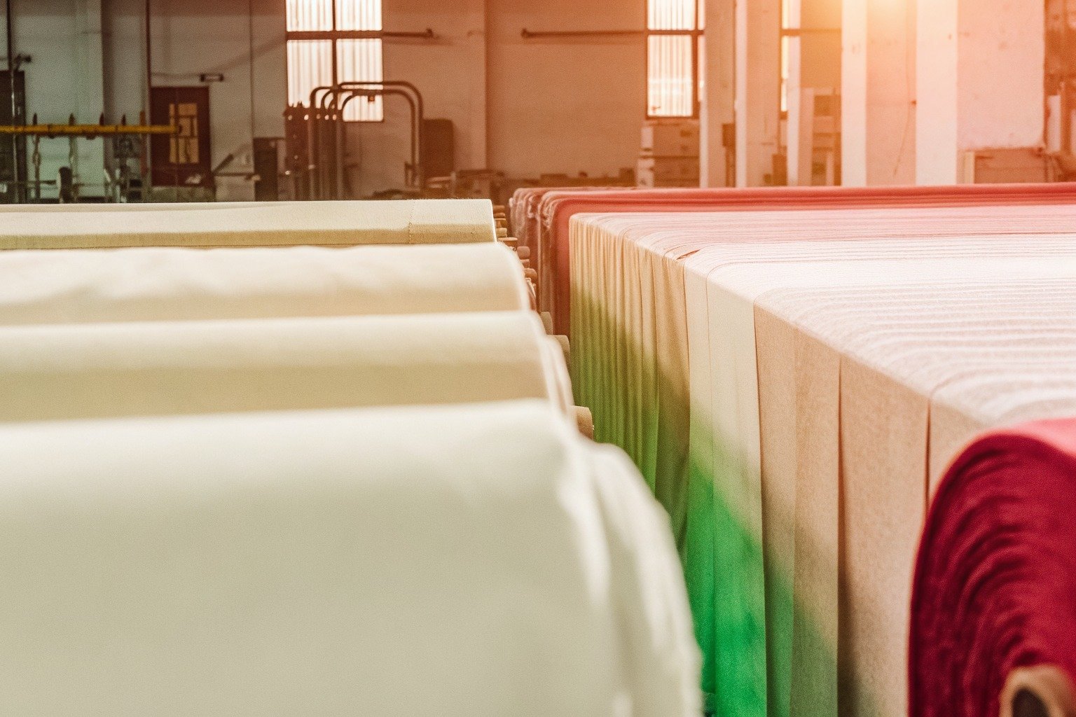 FumaoFabric polyester fabric production view 3