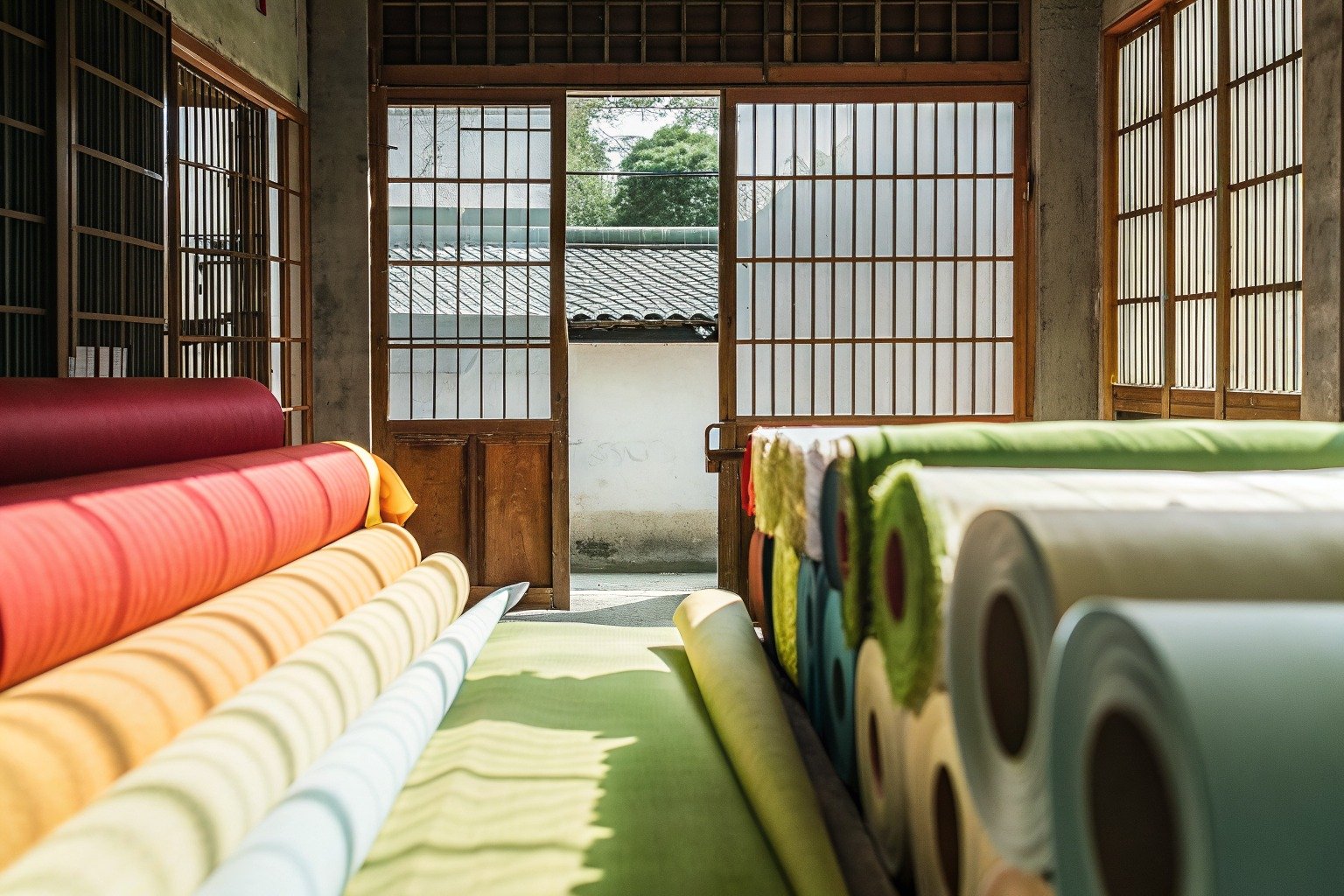 FumaoFabric nylon fabric production view 3