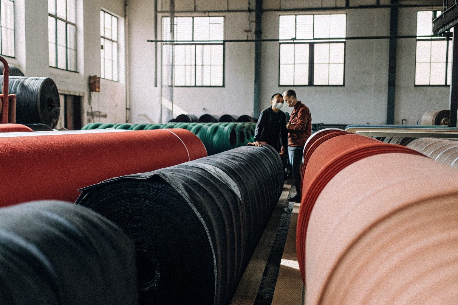 FumaoFabric nylon fabric production view 3