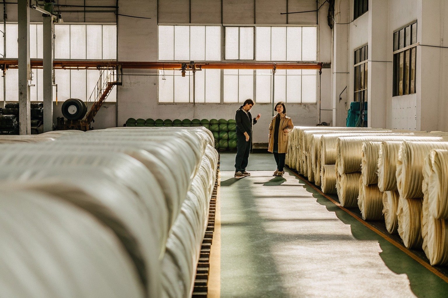 FumaoFabric nylon fabric production view 3
