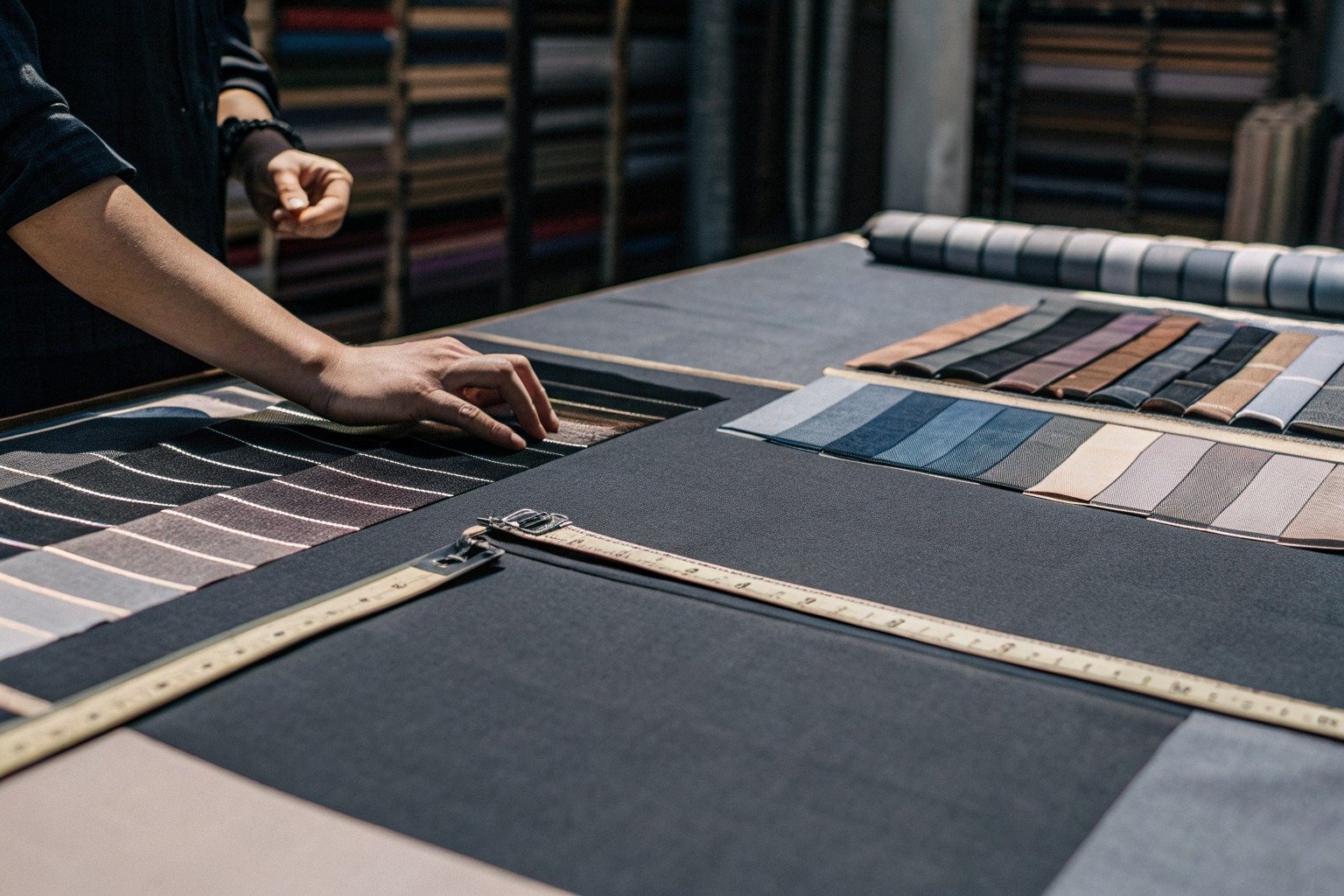 FumaoFabric nylon fabric production view 1