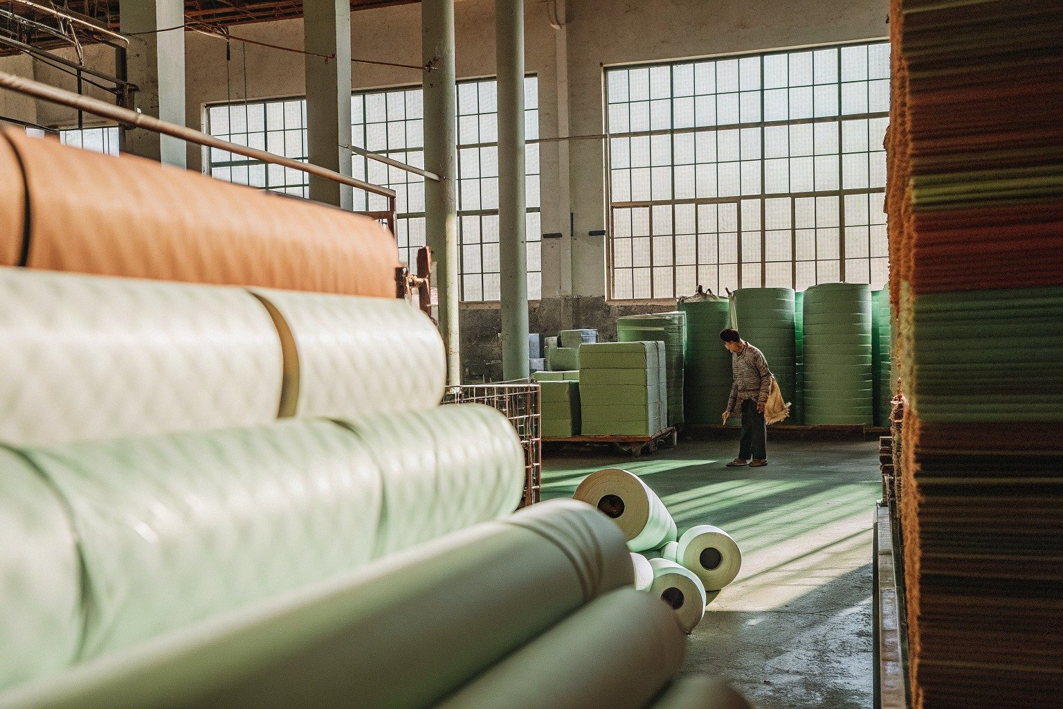 FumaoFabric nylon fabric production view 3
