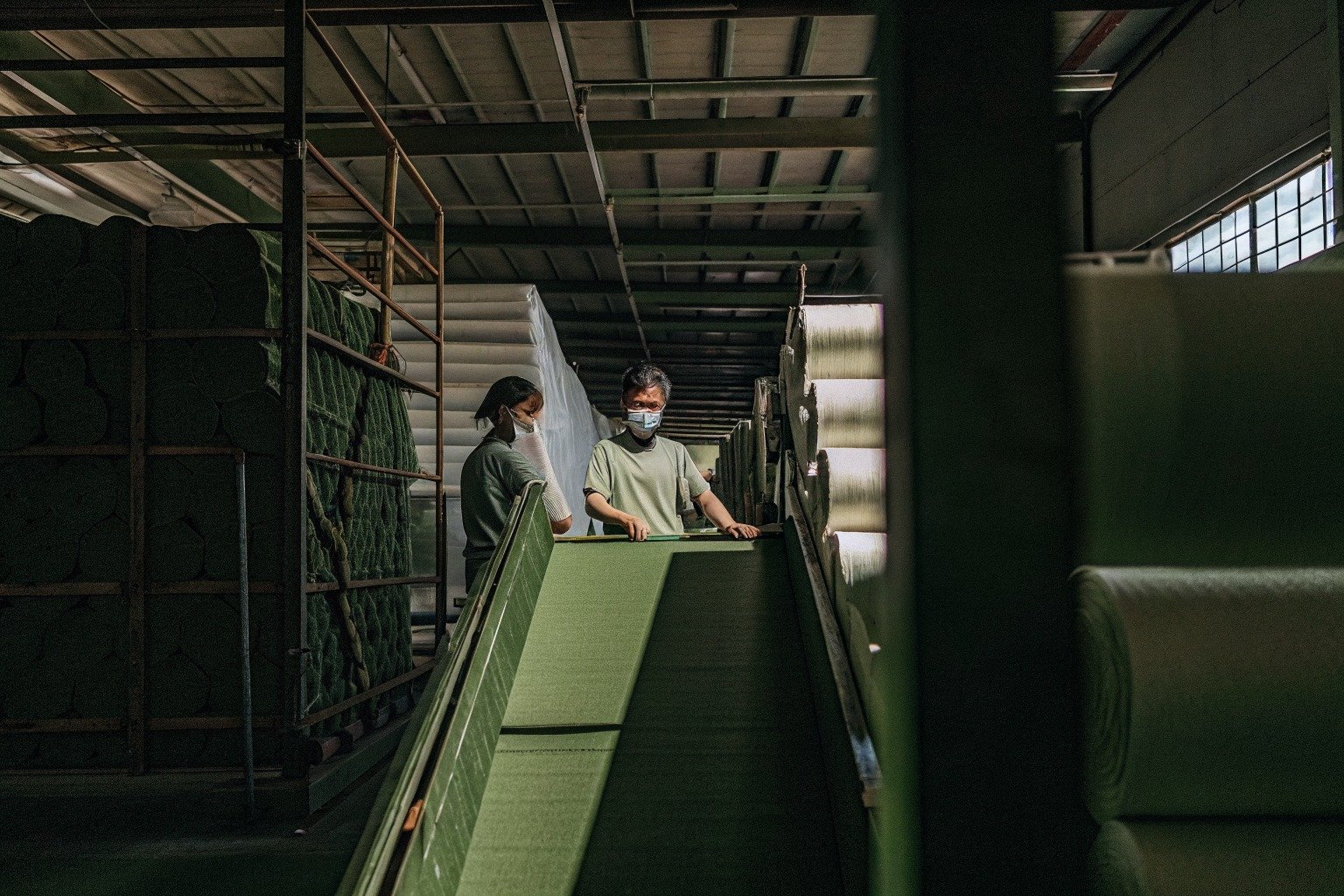 FumaoFabric nylon fabric production view 4